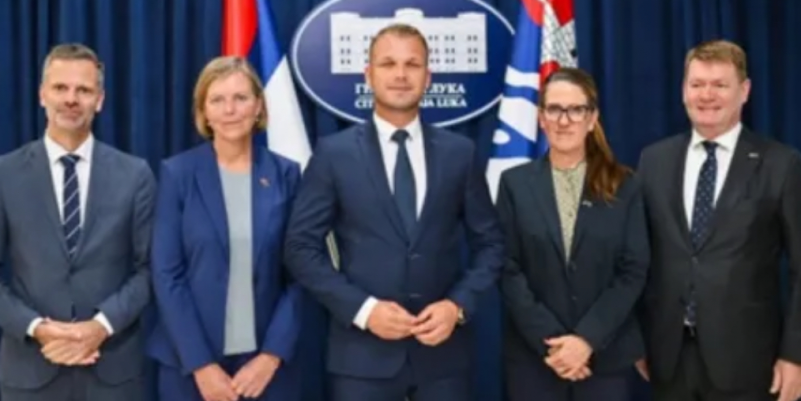 U Banjoj Luci boravio ambasador za kojeg je Milorad Dodik rekao da je nepoželjan u RS-U
